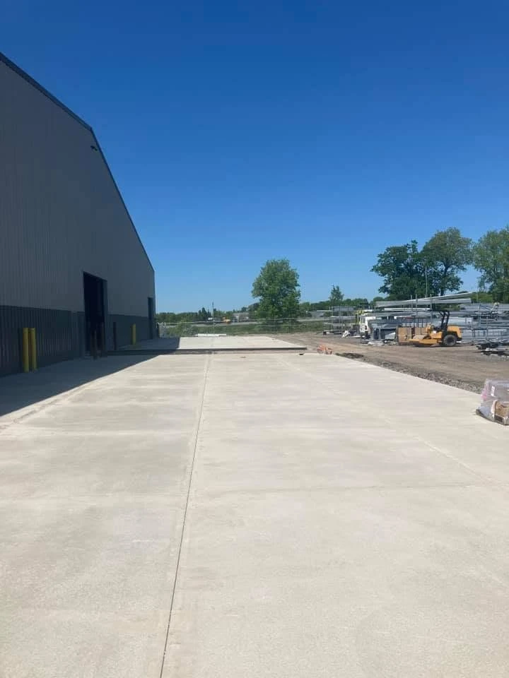 Finished exterior flatwork